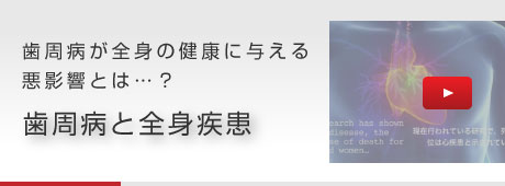 歯周病が全身の健康に与える悪影響とは…？ 歯周病と全身疾患